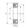 FAG Self-aligning ball Bearings - 1206-K-TVH-C3