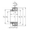 FAG Spherical roller Bearings - 21307-E1-XL-K-TVPB + H307 #1 small image