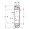 FAG Angular contact spherical plain Bearings - GE110-SW #1 small image