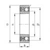 FAG Self-aligning ball Bearings - 2212-K-2RS-TVH-C3 #1 small image