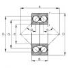 FAG Angular contact ball Bearings - 3312-DA #1 small image