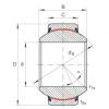 FAG Radial spherical plain Bearings - GE120-FW-2RS