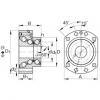 FAG Angular contact ball bearing units - DKLFA40140-2RS #1 small image