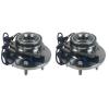 PAIR 2 NEW Front Wheel Hub &amp; Bearing Assemblies fit 06-10 Hummer H3 w/ABS 515093 #1 small image