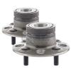 2x 2007-2013 Honda Fit Rear Wheel Hub Bearing Assembly w/ Stud ABS Replacement #1 small image