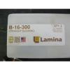 Set of 2 LAMINA B-16-300 Press Fit Straight Bearing Bushings 2&#034; ID, 2.5&#034; OD