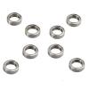 Metal B020 Bearing 10*15*4mm 8PCS Silver Fit RC HPI WR8 Flux