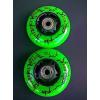 2 84mm KONCRETE INLINE SKATE WHEELS w Bearings-outdoor k2 rollerblade fit speed