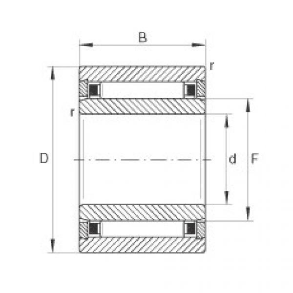 FAG Needle roller Bearings - NKI6/12-TV-XL #1 image