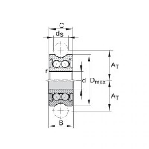 FAG Track rollers with profiled outer ring - LFR50/5-4-2Z #1 image