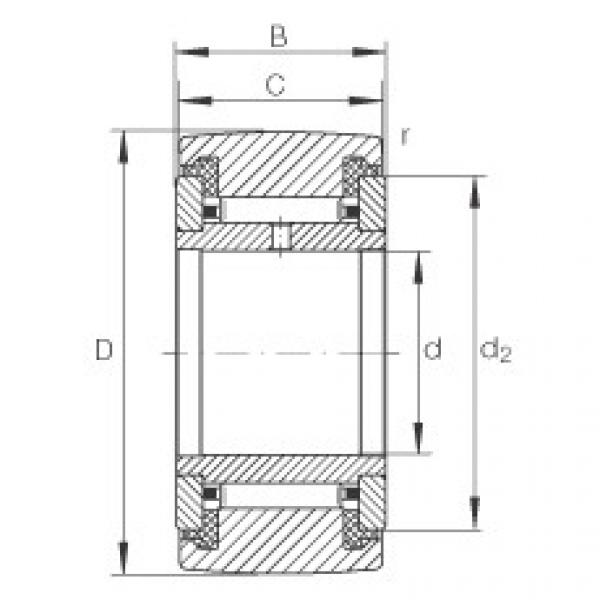 FAG Yoke type track rollers - NATR17-PP #1 image