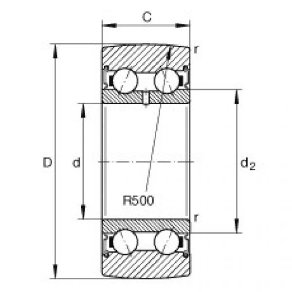 FAG Track rollers - LR50/6-2RSR #1 image