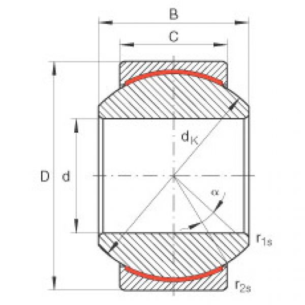 FAG Radial spherical plain Bearings - GE10-PW #1 image