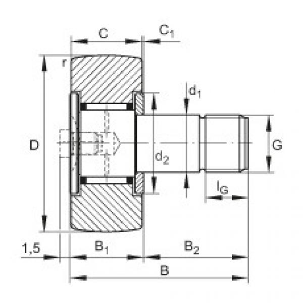 FAG Stud type track rollers - KR16 #1 image