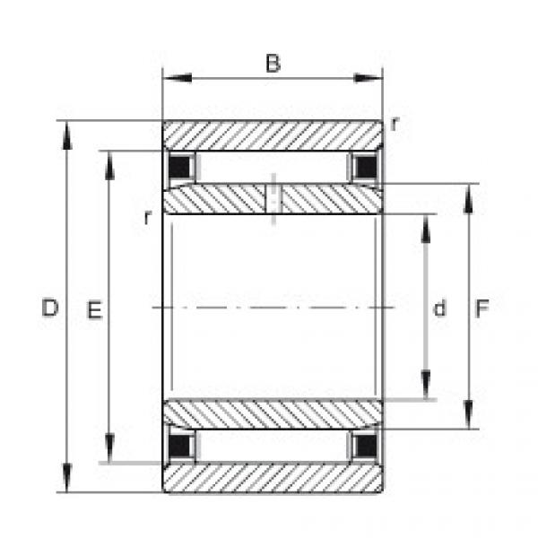 FAG Needle roller Bearings - NAO12X28X12-IS1-XL #1 image