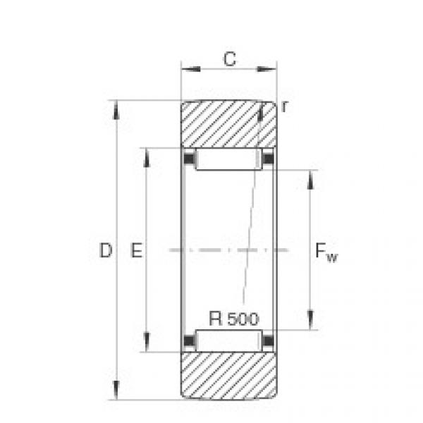 FAG Yoke type track rollers - RSTO17 #1 image