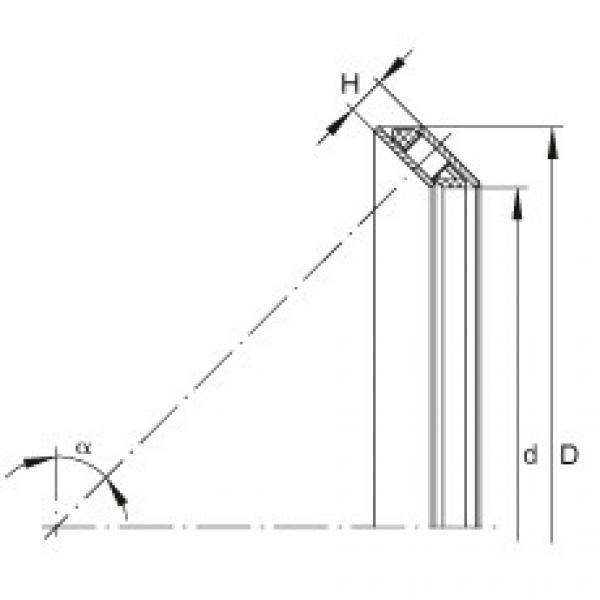 FAG Axial angular contact roller Bearings - AXS120134 #1 image