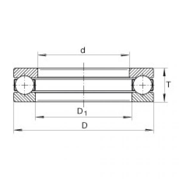 FAG Axial deep groove ball Bearings - 1007 #1 image