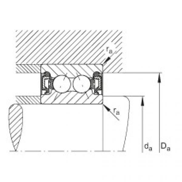 FAG Angular contact ball Bearings - 3003-B-2RZ-TVH #2 image