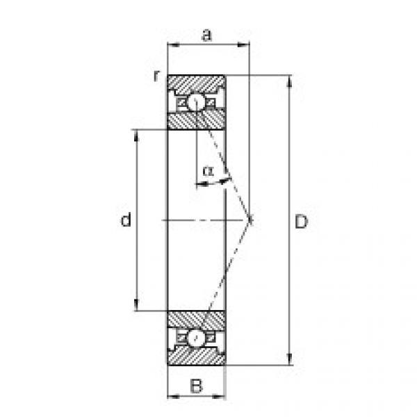 FAG Spindle Bearings - HS7001-E-T-P4S #1 image