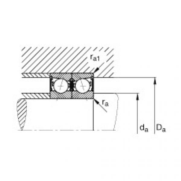 FAG Spindle Bearings - B7000-C-2RSD-T-P4S #3 image