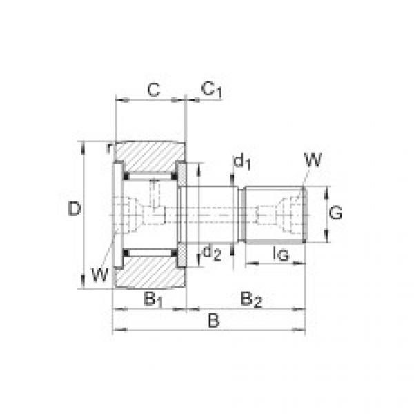 FAG Stud type track rollers - KR22 #1 image