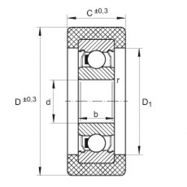 FAG Track rollers - KLRZ10X30X10-2Z #1 image