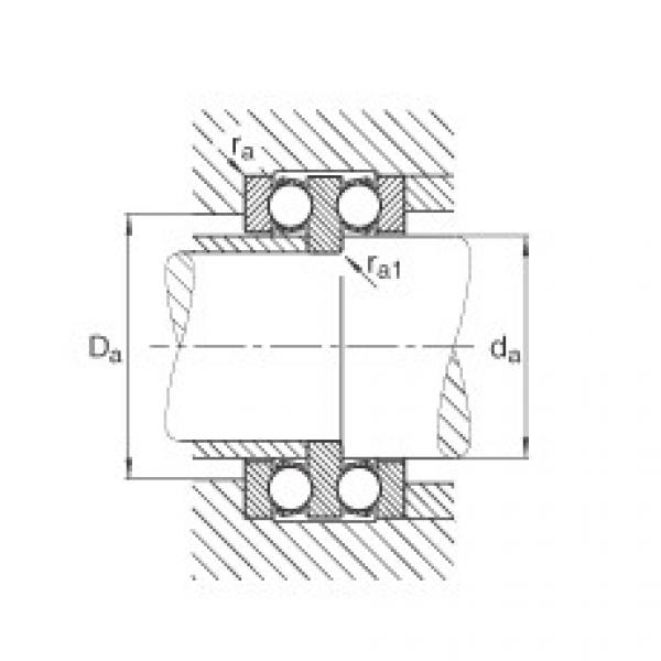 FAG Axial deep groove ball Bearings - 52208 #2 image