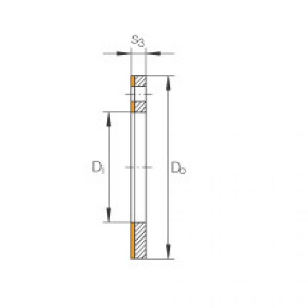 FAG Thrust washers - EGW16-E40 #1 image