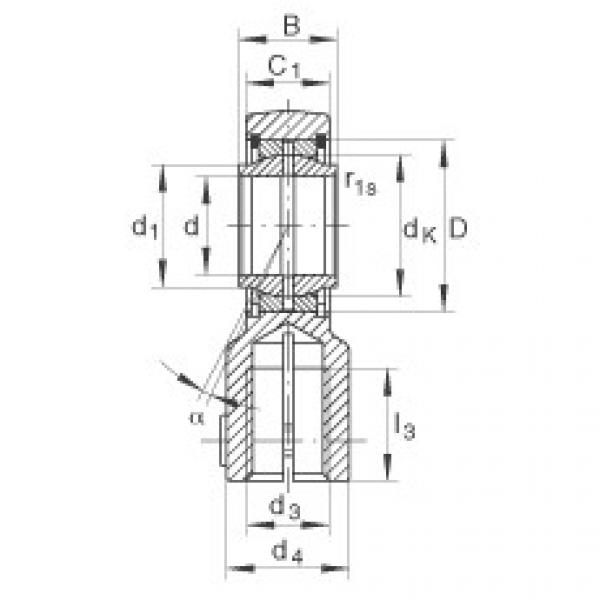 FAG Hydraulic rod ends - GIHNRK12-LO #1 image