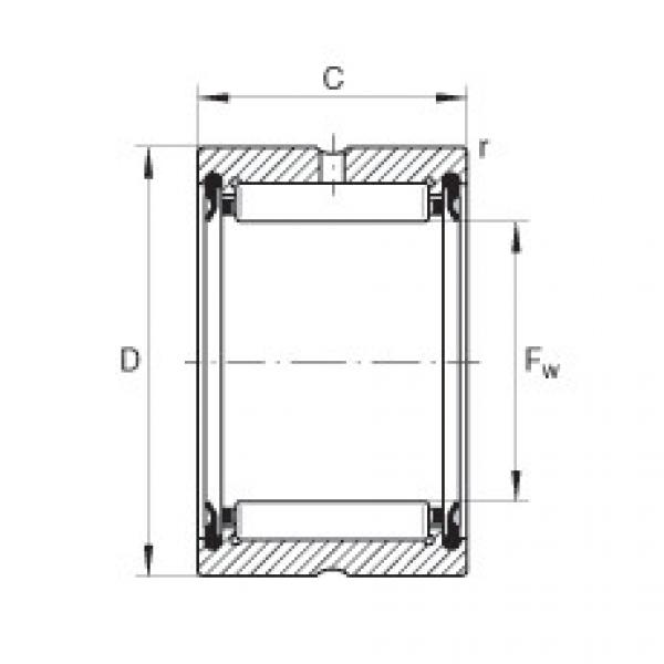 FAG Needle roller Bearings - RNA4900-2RSR-XL #1 image