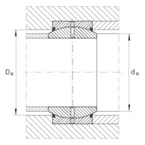 FAG Radial spherical plain Bearings - GE110-DO-2RS #2 image