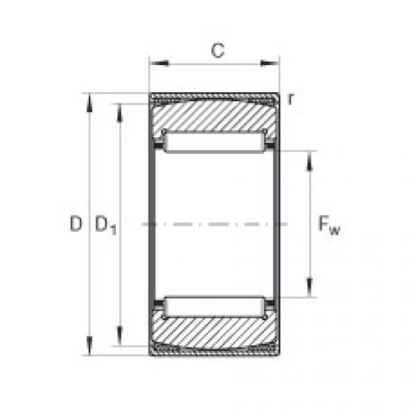 FAG Aligning needle roller Bearings - RPNA15/28-XL #1 image