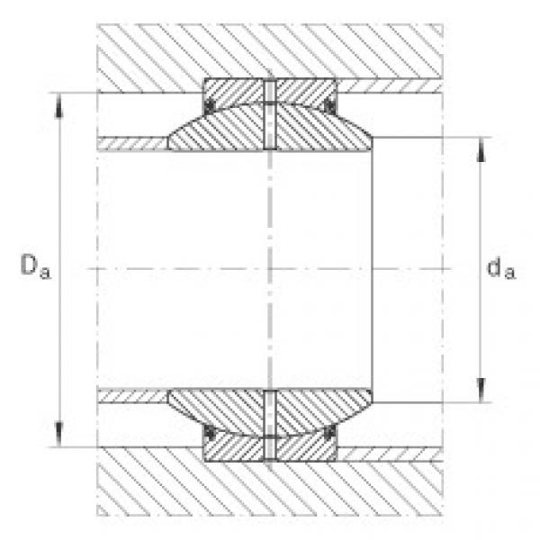 FAG Radial spherical plain Bearings - GE100-FO-2RS #2 image