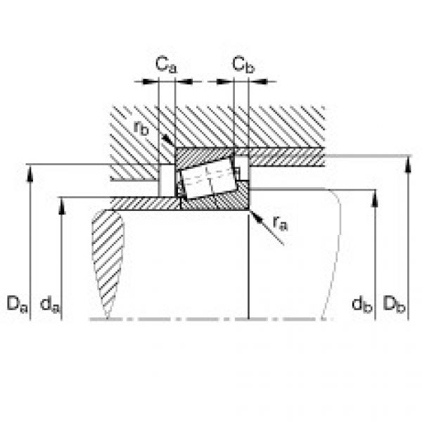 FAG Tapered roller Bearings - 32004-X #2 image