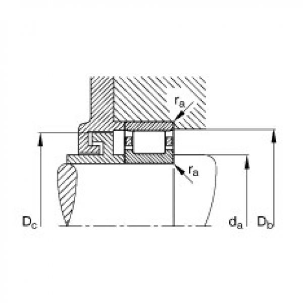 FAG Cylindrical roller Bearings - N221-E-XL-M1 #3 image