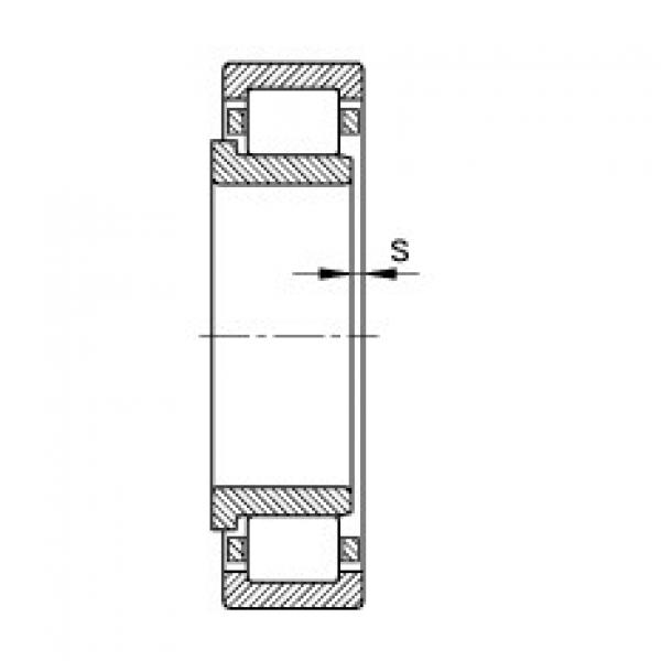 FAG Cylindrical roller Bearings - NJ202-E-XL-TVP2 #2 image