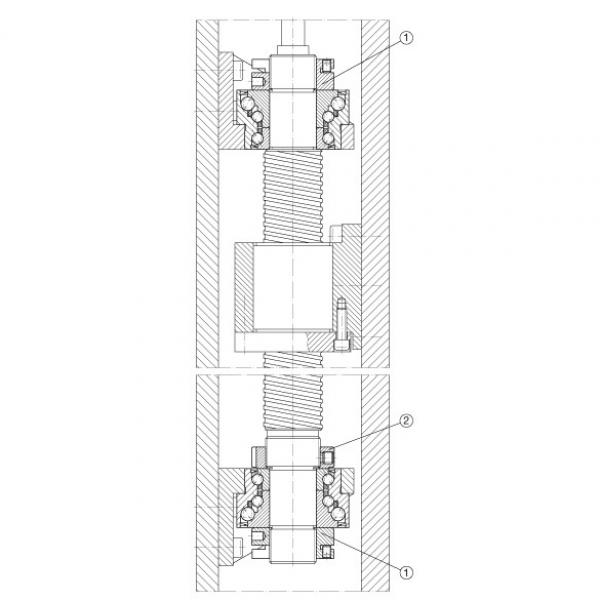 FAG Angular contact ball bearing units - DKLFA2080-2RS #4 image