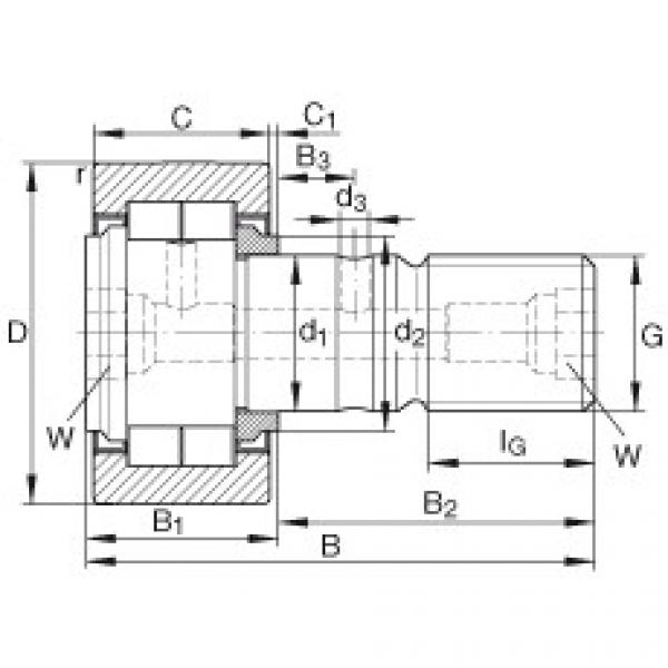 FAG Stud type track rollers - NUKR62 #1 image