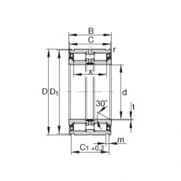 FAG Cylindrical roller Bearings - SL04150-PP #1 image