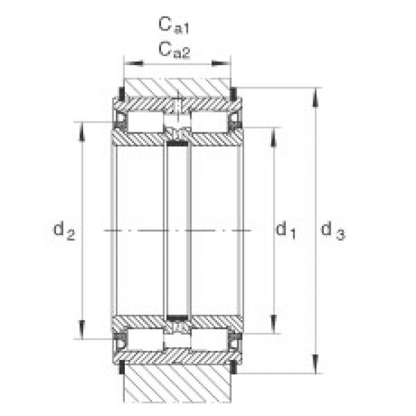 FAG Cylindrical roller Bearings - SL04160-PP #2 image