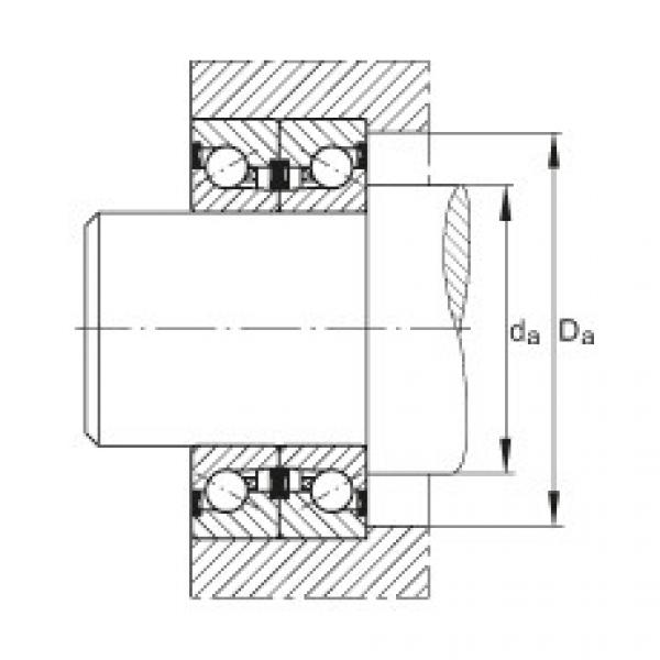 FAG Axial angular contact ball Bearings - BSB4072-2Z-SU #2 image