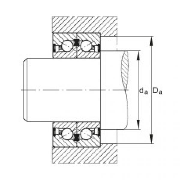 FAG Axial angular contact ball Bearings - BSB4072-2Z-SU #3 image