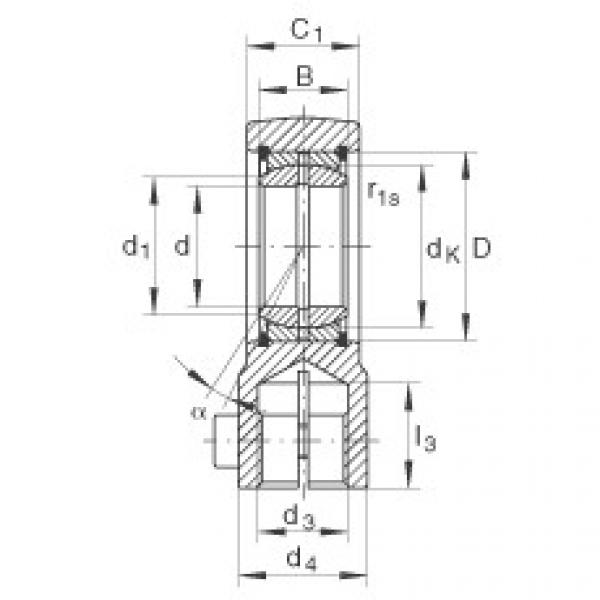 FAG Hydraulic rod ends - GIHRK20-DO #1 image