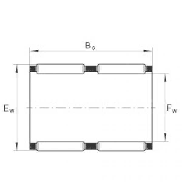 FAG Needle roller and cage assemblies - K24X30X31-ZW #1 image