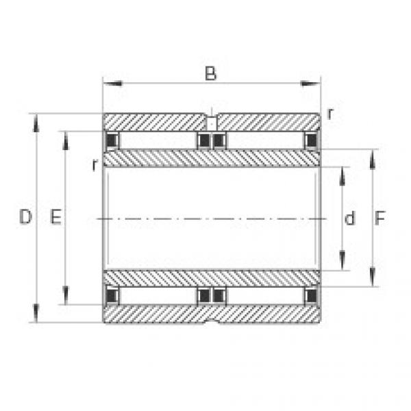 FAG Needle roller Bearings - NAO30X45X26-ZW-ASR1-XL #1 image