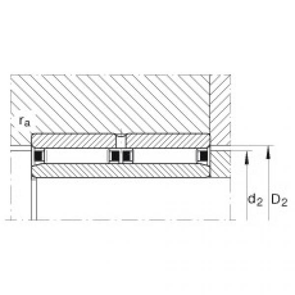 FAG Needle roller Bearings - NAO30X45X26-ZW-ASR1-XL #3 image