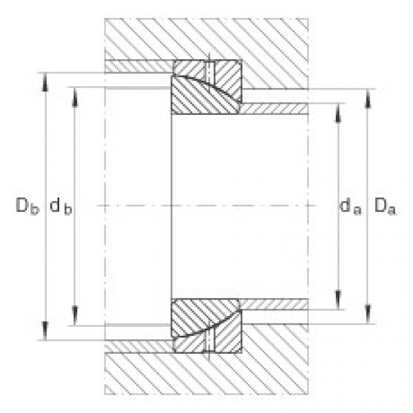 FAG Angular contact spherical plain Bearings - GE110-SX #2 image