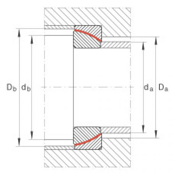 FAG Angular contact spherical plain Bearings - GE110-SW #2 image