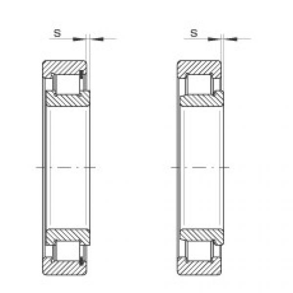 FAG Cylindrical roller Bearings - SL192305-XL #2 image